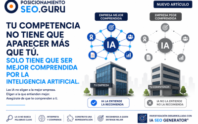 Tu competencia no tiene que aparecer más que tú. Solo tiene que ser mejor comprendida por la Inteligencia Artificial.